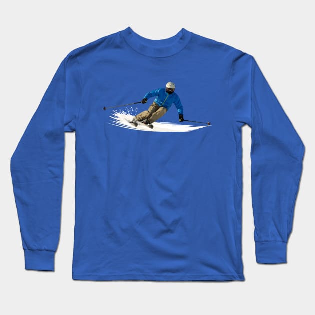 Ski Long Sleeve T-Shirt by sibosssr